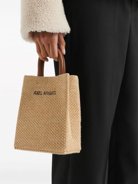 Shopper handtasche Axel Arigato beige