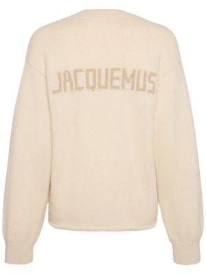 Suéter de alpaca Jacquemus beige