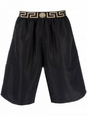 Pantalones cortos deportivos Versace negro