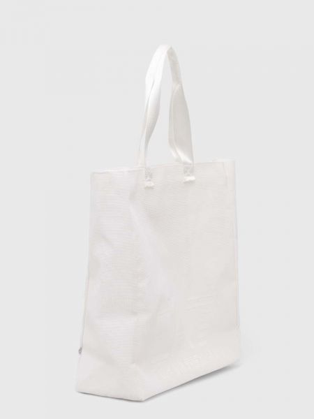 Белая пляжная сумка Ea7 Emporio Armani