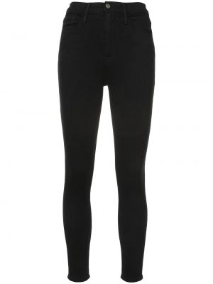 Skinny jeans Frame schwarz