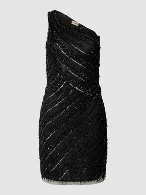 Sukienka midi Lace & Beads czarna