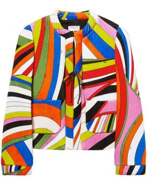 Giacca bomber con stampa Pucci