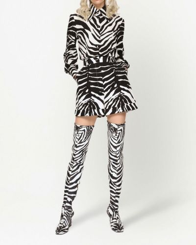Shorts mit print mit zebra-muster Dolce & Gabbana