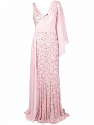 Вечернее платье Jenny Packham - розовый