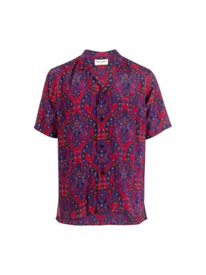 Koszula z krótkim rękawem Saint Laurent