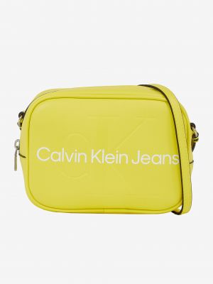 Kabelka Calvin Klein Jeans žltá