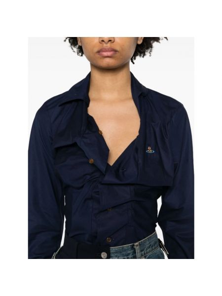 Camisa de algodón Vivienne Westwood azul