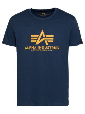 T-shirt Alpha Industries blu