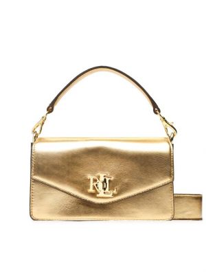 Τσάντα χιαστί Lauren Ralph Lauren χρυσό
