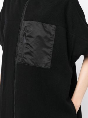 Sukienka mini z kapturem Yohji Yamamoto czarna