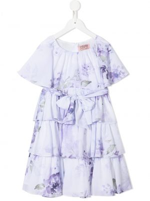 Floral dress for jenter Marchesa Notte Mini lilla