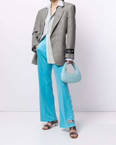 Pantalones de chándal con apliques de encaje Cool T.m azul