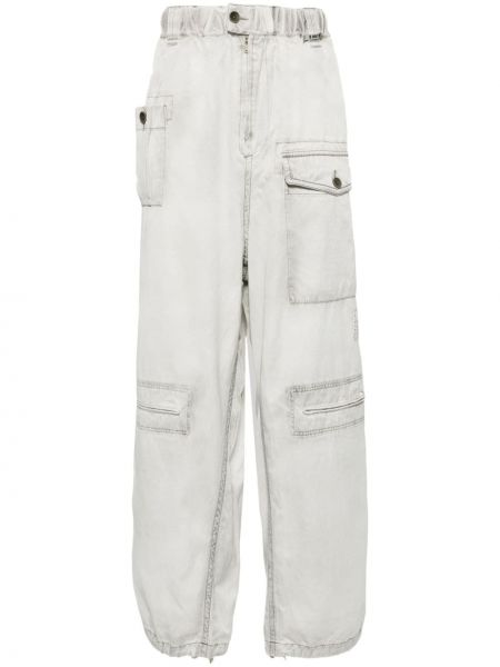 Pantalon cargo avec poches Maison Mihara Yasuhiro gris