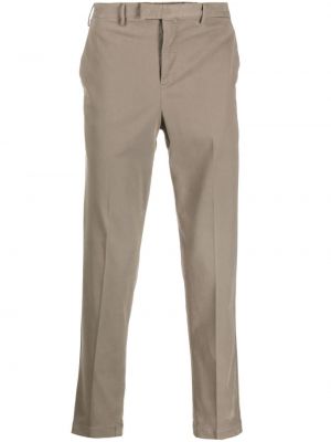 Pantaloni dritti in modal Pt Torino grigio