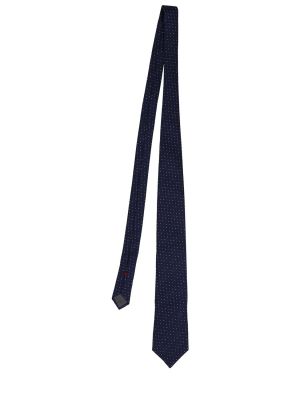Hedvábná kravata Brunello Cucinelli černá