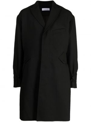 Černý kabát Kiko Kostadinov