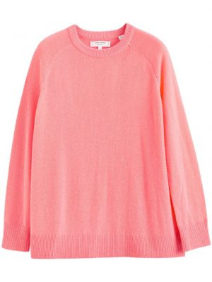 Sweter z kaszmiru Chinti & Parker różowy