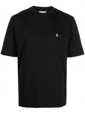 T-shirt brodé oversize Etudes noir