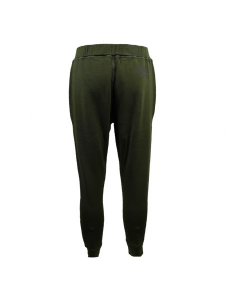 Pantalones de chándal de algodón Dsquared2 verde