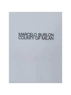 Camiseta de cuero Marcelo Burlon
