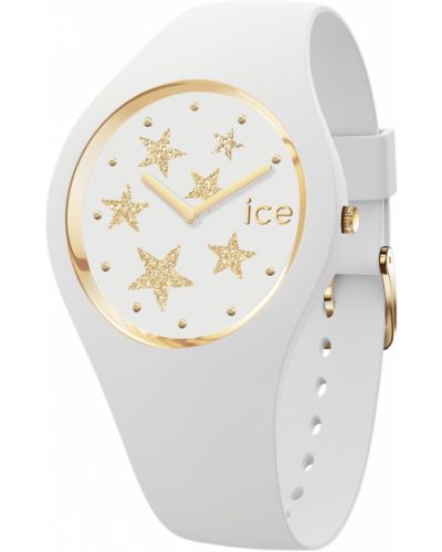 Csillag mintás óra Ice-watch fehér