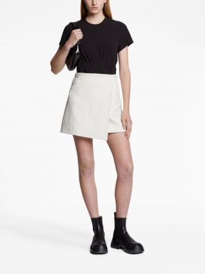 Mini spódniczka tweedowa Proenza Schouler White Label biała