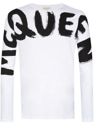 T-skjorte Alexander Mcqueen hvit