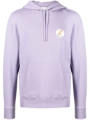 Džemperis su gobtuvu Maison Kitsuné violetinė