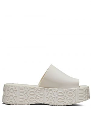 Ниски обувки на платформе Marc Jacobs бяло