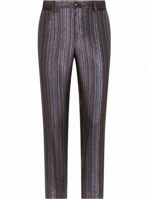 Pantaloni cu dungi Dolce & Gabbana