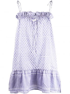 Mini šaty s potiskem Cloe Cassandro fialové