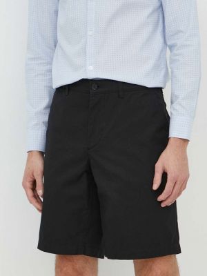 Pamučne kratke hlače Lacoste crna