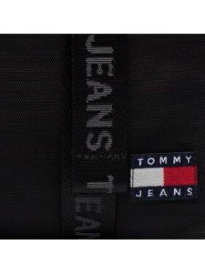 Shopper kabelka Tommy Jeans černá