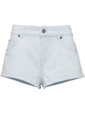 Shorts di jeans Miu Miu