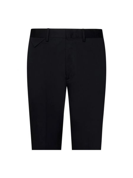 Pantalones de algodón Low Brand negro