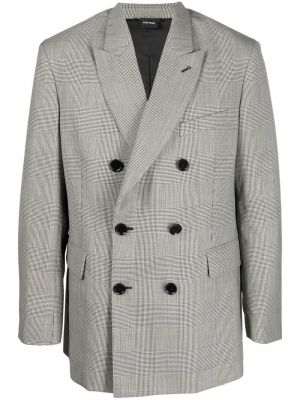 Ull lang blazer Aspesi svart