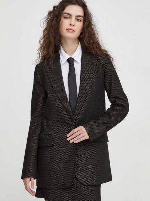 Блестящая куртка Bruuns Bazaar черная