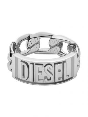 Pierścionek Diesel srebrny