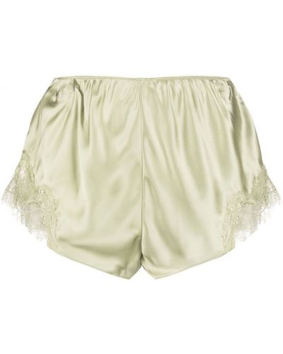 Blonder silke shorts Sainted Sisters grønn