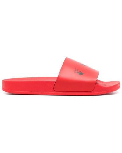 Trykt flip-flops Off-white