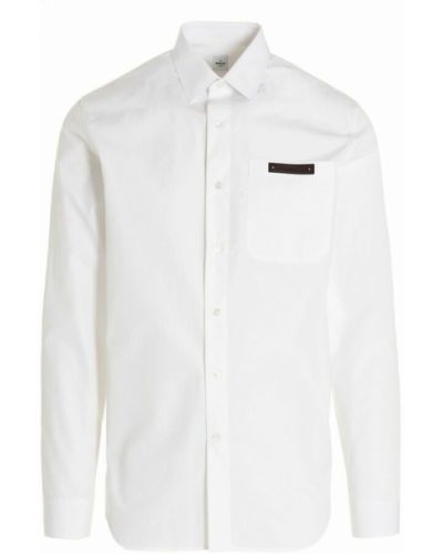 Biała koszula Berluti, biały