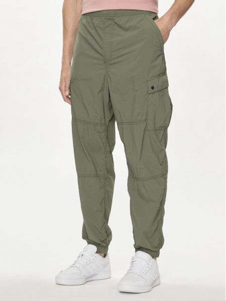 Pantalon large Gap vert