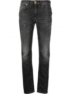 Distressed straight jeans Roberto Cavalli