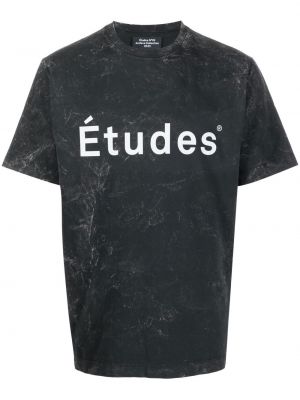 T-shirt Etudes svart