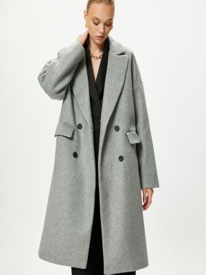 Melanžový kabát Koton
