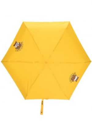Ομπρέλα Moschino κίτρινο