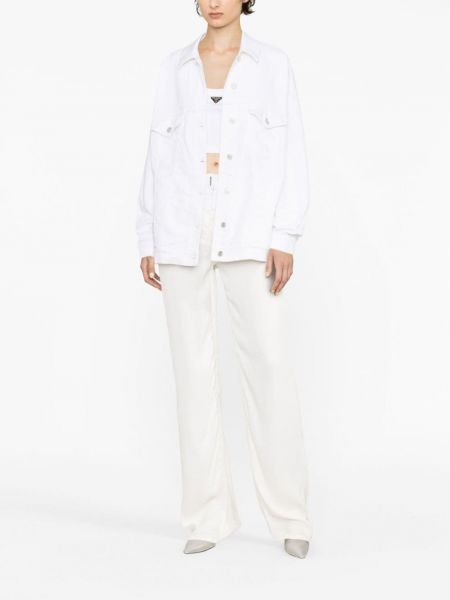 Veste en jean Givenchy blanc