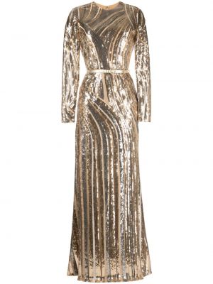 Flitteres estélyi ruha Elie Saab aranyszínű