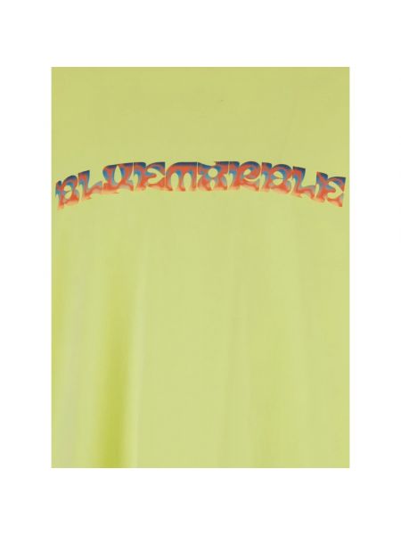 Camiseta con estampado Bluemarble amarillo